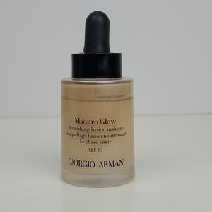 Armani maestro glow foundation shade 5 (used)